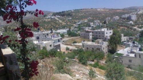  Israele costruisce un nuovo  insediamento in Palestina  QUO-092
