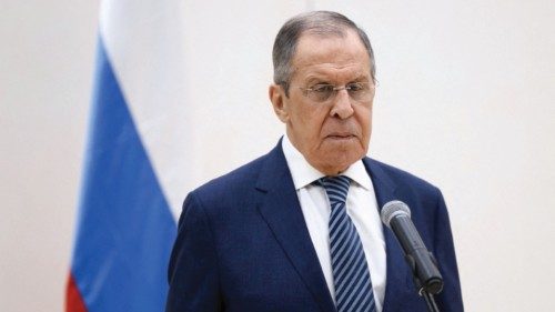 FILE PHOTO: Russia's Foreign Minister Sergei Lavrov attends a news conference in Havana, Cuba April ...