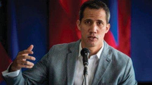 epa10320776 Venezuelan opposition leader Juan Guaido speaks during a press conference in Caracas, ... epa10320776 Venezuelan opposition leader Juan Guaido speaks during a press conference in Caracas, ...
