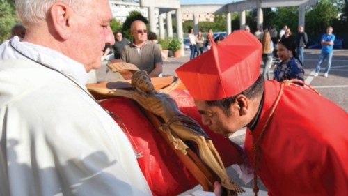  Il cardinale Virgilio do Carmo da Silva  ha preso possesso del titolo di Sant’Alberto Magno   ...