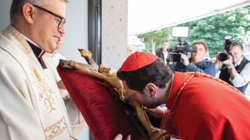   Il cardinale Giorgio Marengo  ha preso possesso del titolo  di San Giuda Taddeo Apostolo  QUO-117