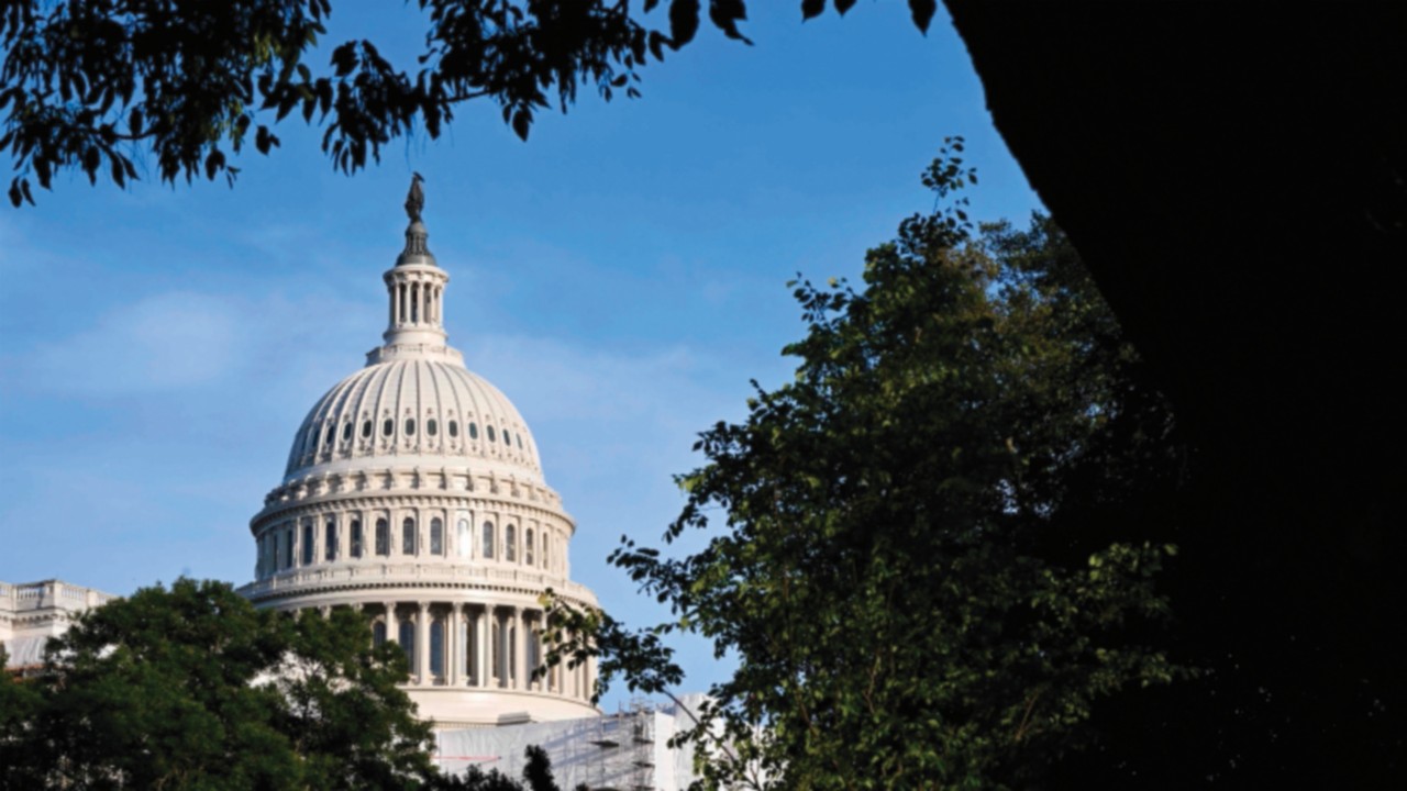 The US Capitol is seen in Washington, DC on May 26, 2023. President Joe Biden said today he is ...