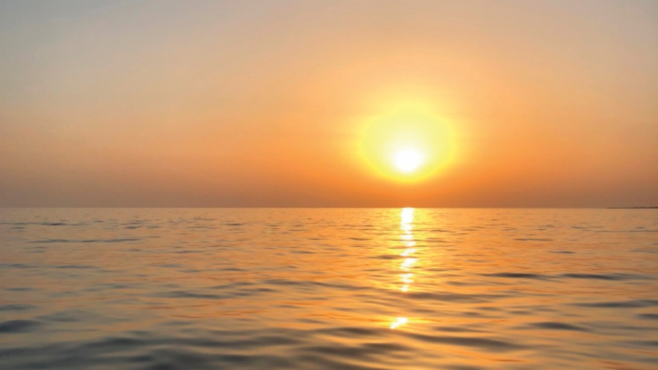  Nel sole che tramonta la bellezza della vita  QUO-123