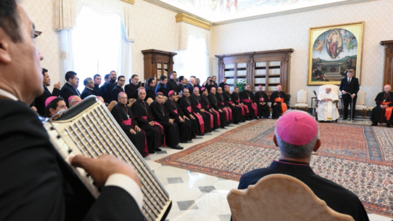  La visita «ad limina»  di vescovi del Messico  QUO-127