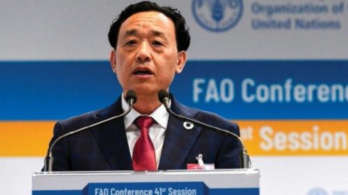  Qu Dongyu rieletto direttore generale  della Fao  QUO-151