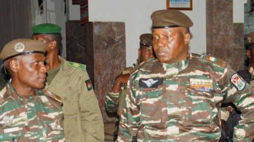 FILE PHOTO: FILE PHOTO: General Abdourahmane Tiani, who was declared as the new head of state of ...