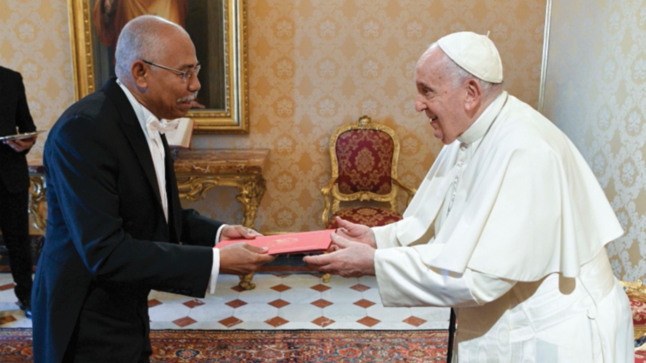 As credenciais do novo embaixador de Angola