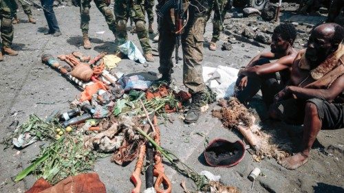 People arrested during a military operation to prevent a planned demonstration against the United ...