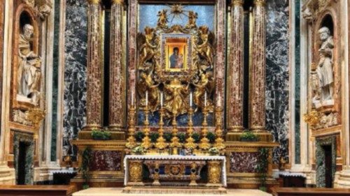   Francesco  affida  alla Madonna  il viaggio apostolico  a Marsiglia   QUO-215