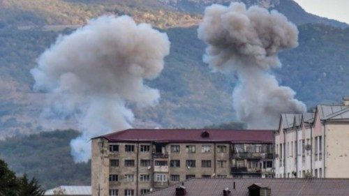  L’Azerbaigian avvia un’operazione militare nell’Alto Karabakh  QUO-215