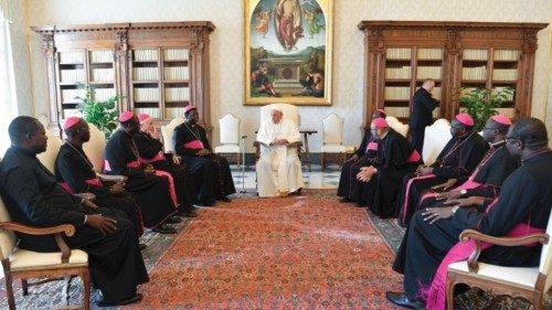 La visita «ad limina» dei vescovi del Ciad QUO-224 La visita «ad limina» dei vescovi del Ciad QUO-224