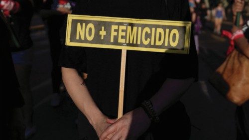 People take part in a protest to mark the International Day for the Elimination of Violence Against ... People take part in a protest to mark the International Day for the Elimination of Violence Against ...