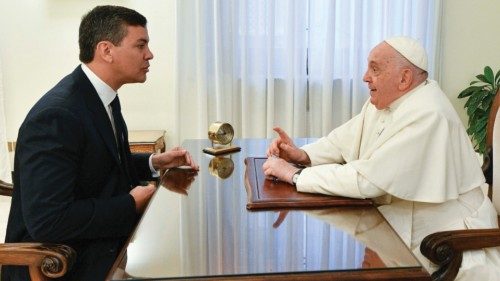 Udienza al presidente della Repubblica del Paraguay QUO-272 Udienza al presidente della Repubblica del Paraguay QUO-272