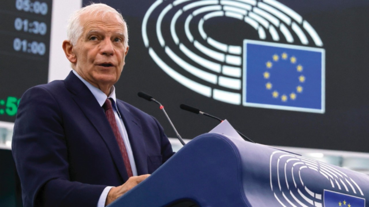 epa10988989 European Union High Representative for Foreign Affairs and Security Policy, Josep ...