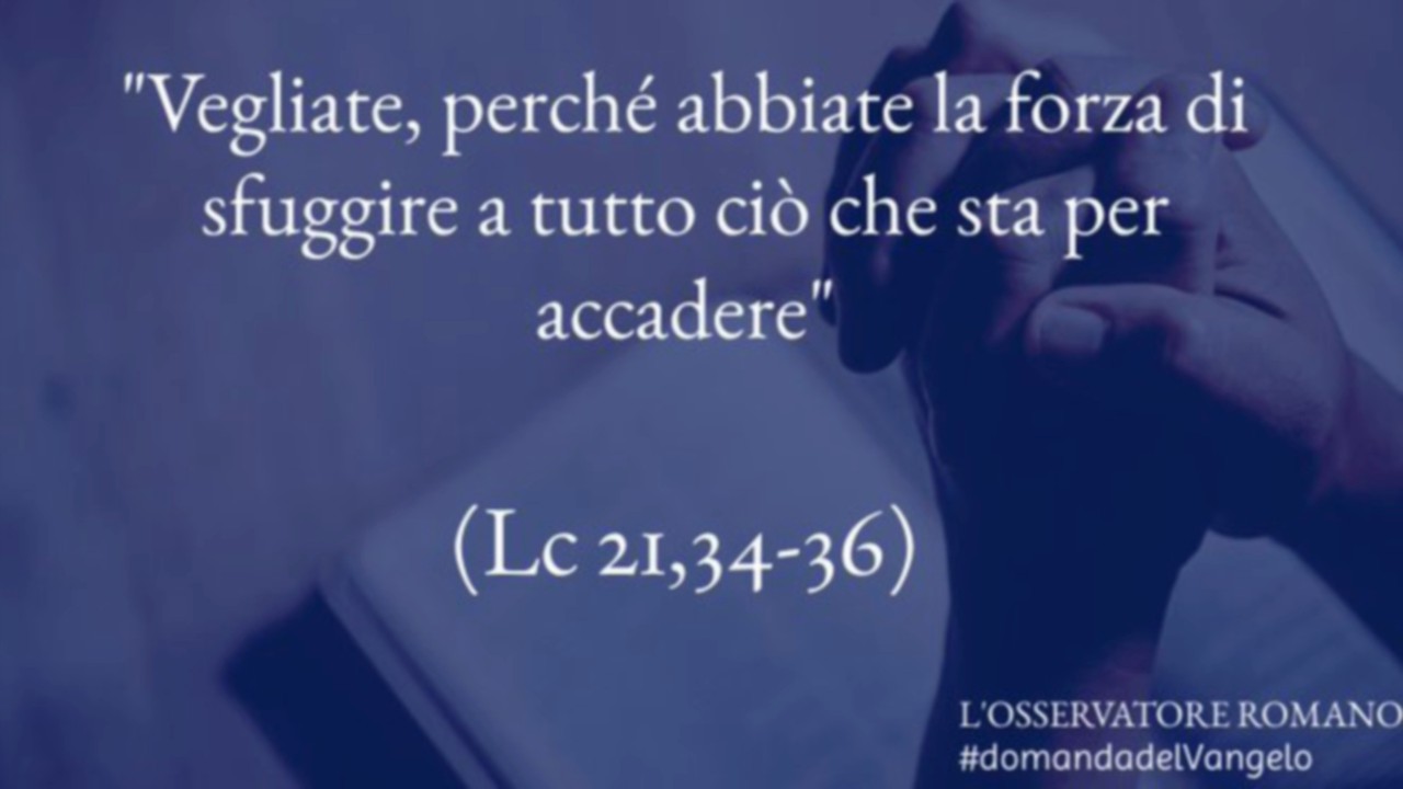  @oss_romano -  La domanda del Vangelo  QUO-277
