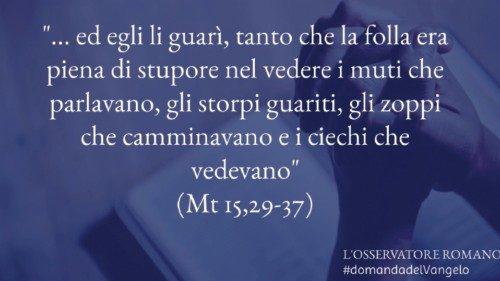 @oss_romano - La domanda del Vangelo QUO-280 @oss_romano - La domanda del Vangelo QUO-280