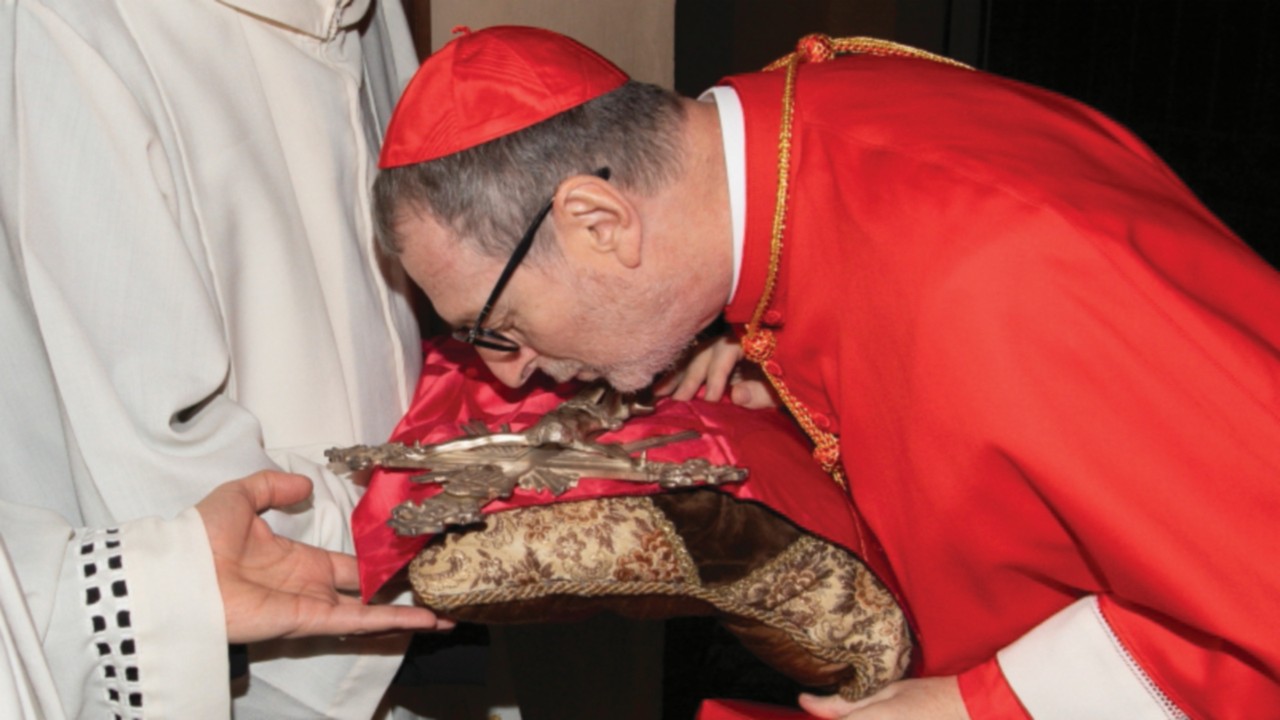  Il cardinale Gugerotti ha presso possesso  della diaconia di Sant’Ambrogio della Massima   QUO-282