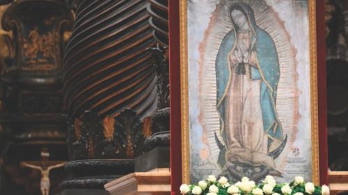  Messa  di Papa Francesco nella memoria della Vergine  di Guadalupe  QUO-284