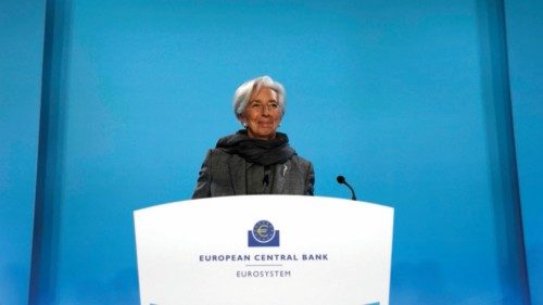 President of the European Central Bank (ECB) Christine Lagarde addresses a press conference ... President of the European Central Bank (ECB) Christine Lagarde addresses a press conference ...