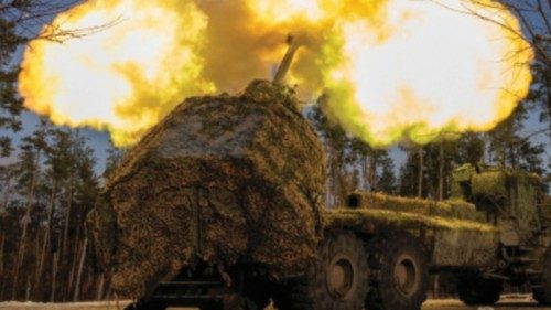 A Swedish-made Archer self-propelled howitzer of Ukraines 45th separate artillery brigade fires at ... A Swedish-made Archer self-propelled howitzer of Ukraines 45th separate artillery brigade fires at ...