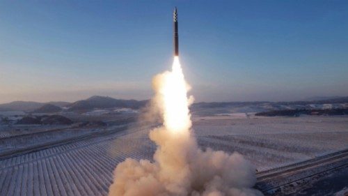 epa11036731 A photo released by the official North Korean Central News Agency (KCNA) shows the ... epa11036731 A photo released by the official North Korean Central News Agency (KCNA) shows the ...