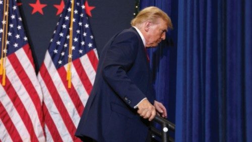 Republican presidential candidate and former U.S. President Donald Trump attends a campaign event in ... Republican presidential candidate and former U.S. President Donald Trump attends a campaign event in ...