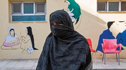 In this photograph taken on December 8, 2023, Islam Bibi, mother of six children and newborn ... In this photograph taken on December 8, 2023, Islam Bibi, mother of six children and newborn ...