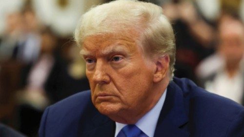 FILE PHOTO: Former U.S. President Donald Trump attends the Trump Organization civil fraud trial, in ... FILE PHOTO: Former U.S. President Donald Trump attends the Trump Organization civil fraud trial, in ...
