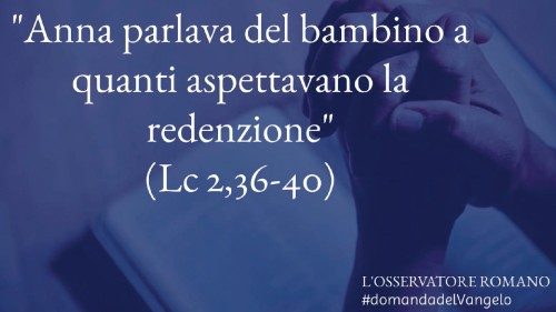 @oss_romano La domanda del Vangelo QUO-298 @oss_romano La domanda del Vangelo QUO-298