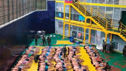 This handout picture released by the Ecuadorean Armed Forces shows members of the Army subduing ... This handout picture released by the Ecuadorean Armed Forces shows members of the Army subduing ...