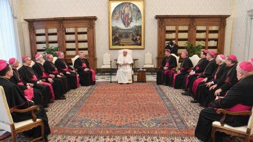  La visita «ad limina Apostolorum» dei vescovi del Piemonte  QUO-020