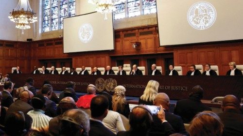 Judges at the International Court of Justice (ICJ) rule on emergency measures against Israel ... Judges at the International Court of Justice (ICJ) rule on emergency measures against Israel ...