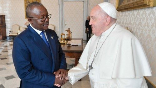 Udienza al presidente della Repubblica di Guinea Bissau QUO-023 Udienza al presidente della Repubblica di Guinea Bissau QUO-023