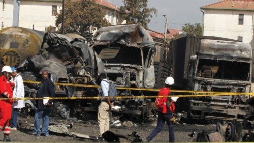 Forensic experts from the Directorate of Criminal Investigations (DCI) arrive at the scene of an ... Forensic experts from the Directorate of Criminal Investigations (DCI) arrive at the scene of an ...