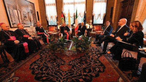  Il tradizionale incontro  tra Italia e Santa Sede per l’anniversario  dei Patti Lateranensi  ...