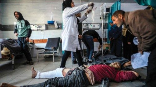 Palestinians receive medical care at Kamal Edwan Hospital in Beit Lahia, in the northern Gaza Strip, ... Palestinians receive medical care at Kamal Edwan Hospital in Beit Lahia, in the northern Gaza Strip, ...