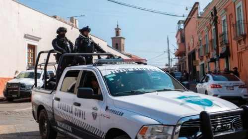 Security forces patrol the streets after the murder of Armando Perez Luna, a Mayor candidate ... Security forces patrol the streets after the murder of Armando Perez Luna, a Mayor candidate ...