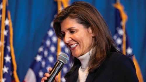 PORTLAND, MAINE - MARCH 3: Republican presidential candidate, former U.N. Ambassador Nikki Haley ... PORTLAND, MAINE - MARCH 3: Republican presidential candidate, former U.N. Ambassador Nikki Haley ...