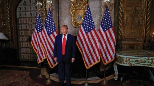 PALM BEACH, FLORIDA - MARCH 4: Republican presidential candidate, former President Donald Trump ...