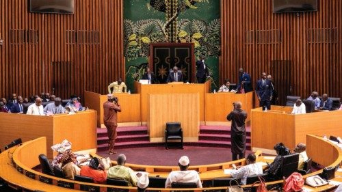 President of the National Assembly, Amadou Mame Diop (C) opens the examination of the proposed ... President of the National Assembly, Amadou Mame Diop (C) opens the examination of the proposed ...
