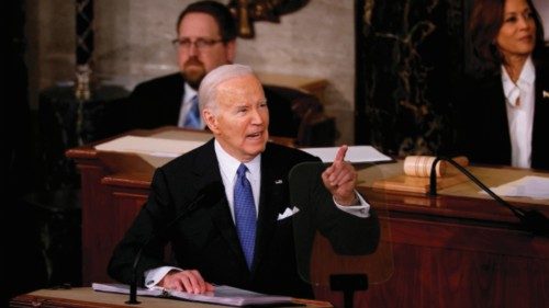 WASHINGTON, DC - MARCH 07: WASHINGTON, DC - MARCH 07: U.S. President Joe Biden delivers the State of ... WASHINGTON, DC - MARCH 07: WASHINGTON, DC - MARCH 07: U.S. President Joe Biden delivers the State of ...
