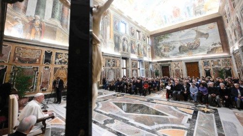 L’udienza alla Rete «Jesuit Social Network» QUO-069 L’udienza alla Rete «Jesuit Social Network» QUO-069