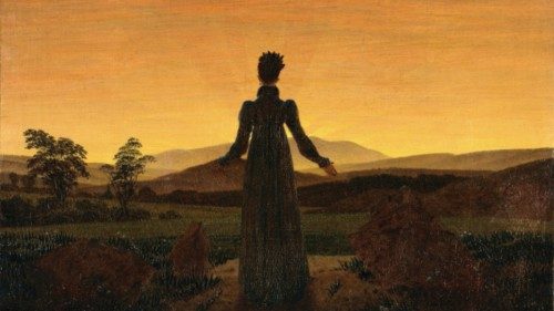 Caspar David Friedrich: Frau in der Morgensonne G45 Caspar David Friedrich: Frau in der Morgensonne G45