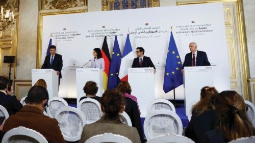 European Commissioner Janez Lenarcic, German Foreign Minister Annalena Baerbock, French Foreign and ... European Commissioner Janez Lenarcic, German Foreign Minister Annalena Baerbock, French Foreign and ...