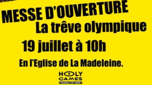  La messa a Parigi  nel giorno  della tregua olimpica  QUO-100