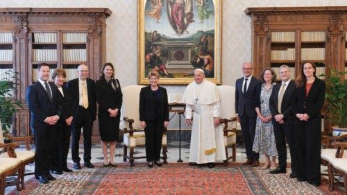 Udienza al presidente della Confederazione Elvetica QUO-101 Udienza al presidente della Confederazione Elvetica QUO-101