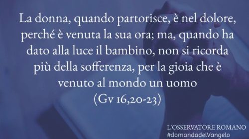 @oss_romano - La domanda del Vangelo QUO-105 @oss_romano - La domanda del Vangelo QUO-105