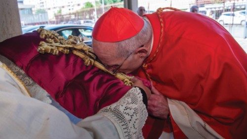 Italy, Rome, 2024/5/12.Cardinal Stephen Brislin, Archbishop of Cape Town, Kaapstad (South Africa), ... Italy, Rome, 2024/5/12.Cardinal Stephen Brislin, Archbishop of Cape Town, Kaapstad (South Africa), ...