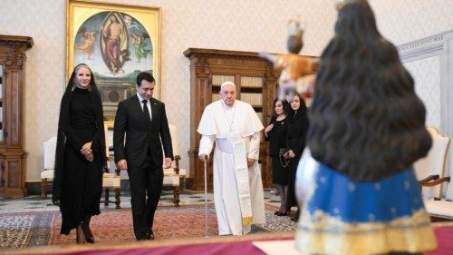 Udienza al presidente della Repubblica dell’Ecuador QUO-107 Udienza al presidente della Repubblica dell’Ecuador QUO-107