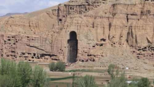 epa11349496 The ruins of a 1,500-year-old Buddha statue in Bamiyan, Afghanistan, 18 May 2024. Three ... epa11349496 The ruins of a 1,500-year-old Buddha statue in Bamiyan, Afghanistan, 18 May 2024. Three ...